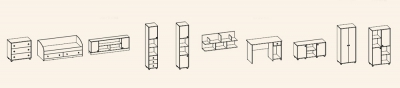 Детская корпусная мебель «Юниор»